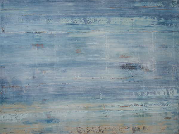 Abstract Art Sea Blue Themed