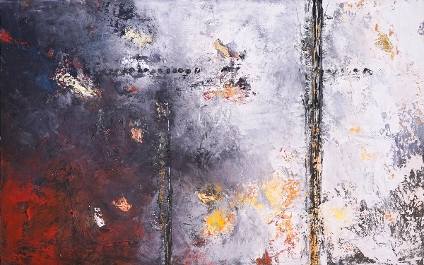 Vintage Red | Oil on Canvas