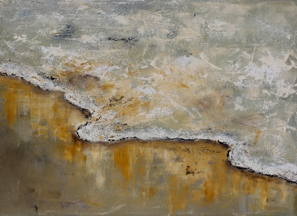 Beach abstract art