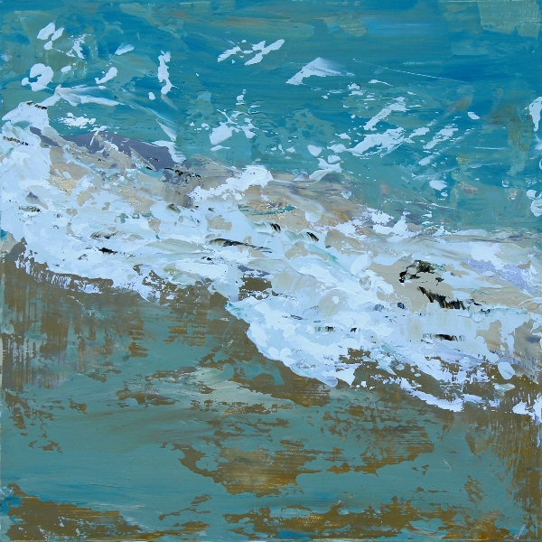 Beach abstract art