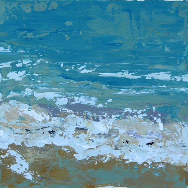 Beach abstract art