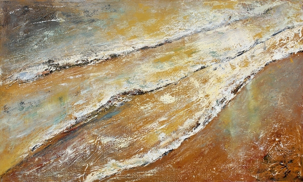 Beach abstract art